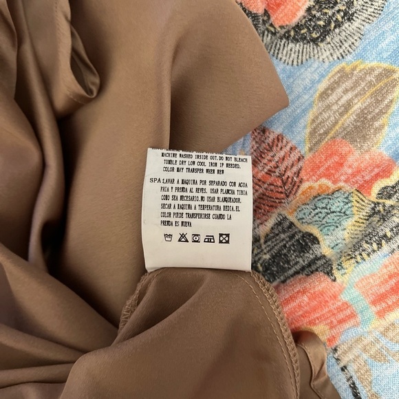 Amaryllis Nora Satin Slip Dress Size Small - Picture 7 of 10